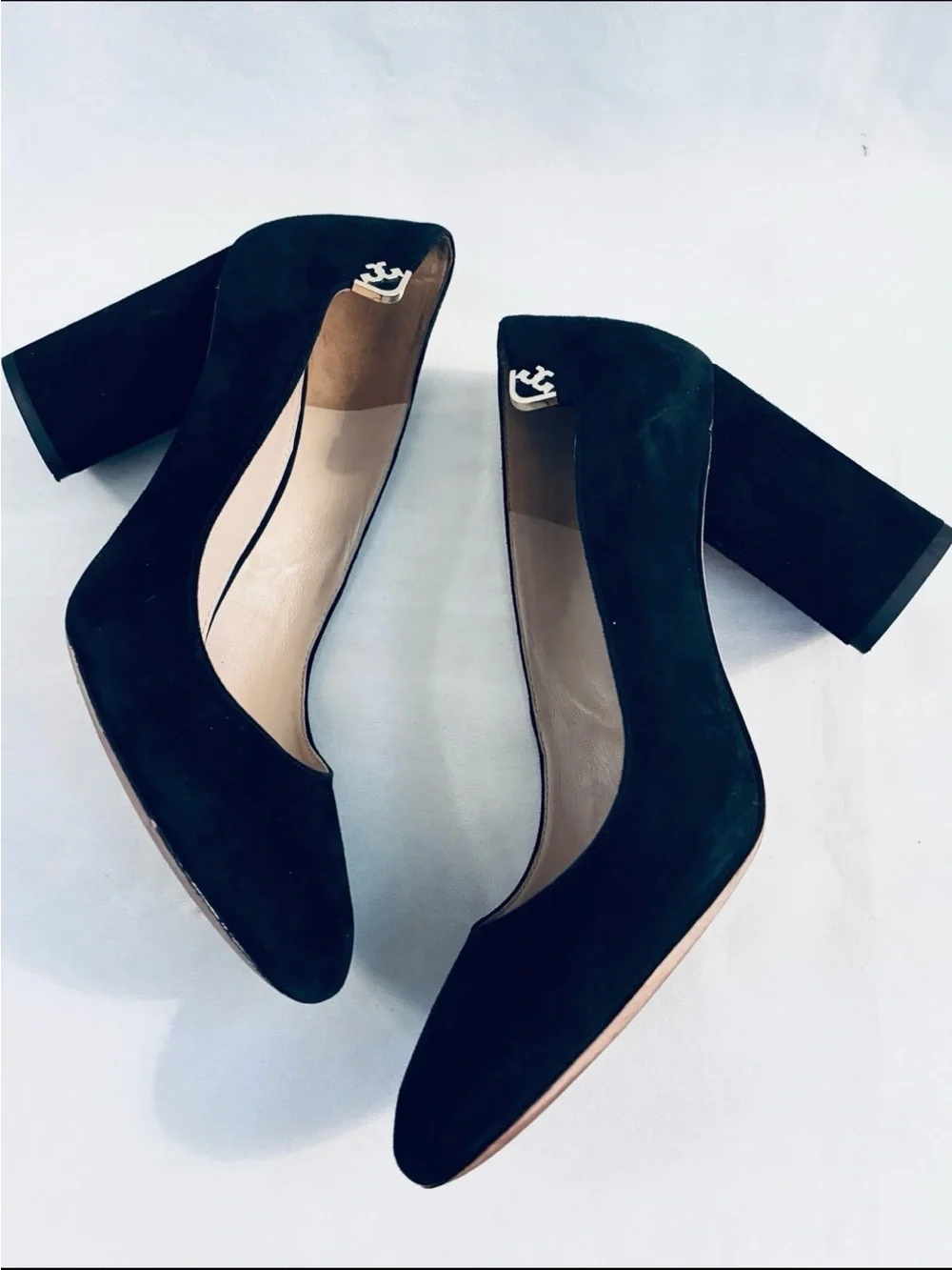 TORY BURCH ELIZABETH Block Heel Pumps